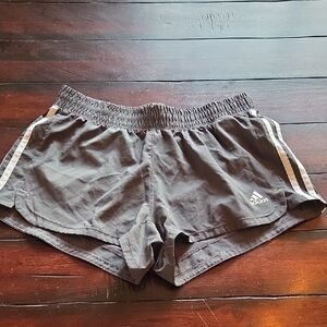 Adidas Women's Dark Gray Athletic Shorts